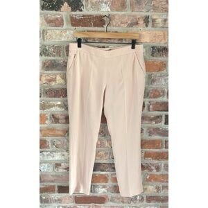 Joseph Pink Queenie Crepe Trouser Pants
